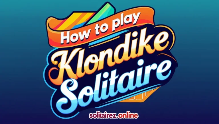 How to Play Klondike Solitaire